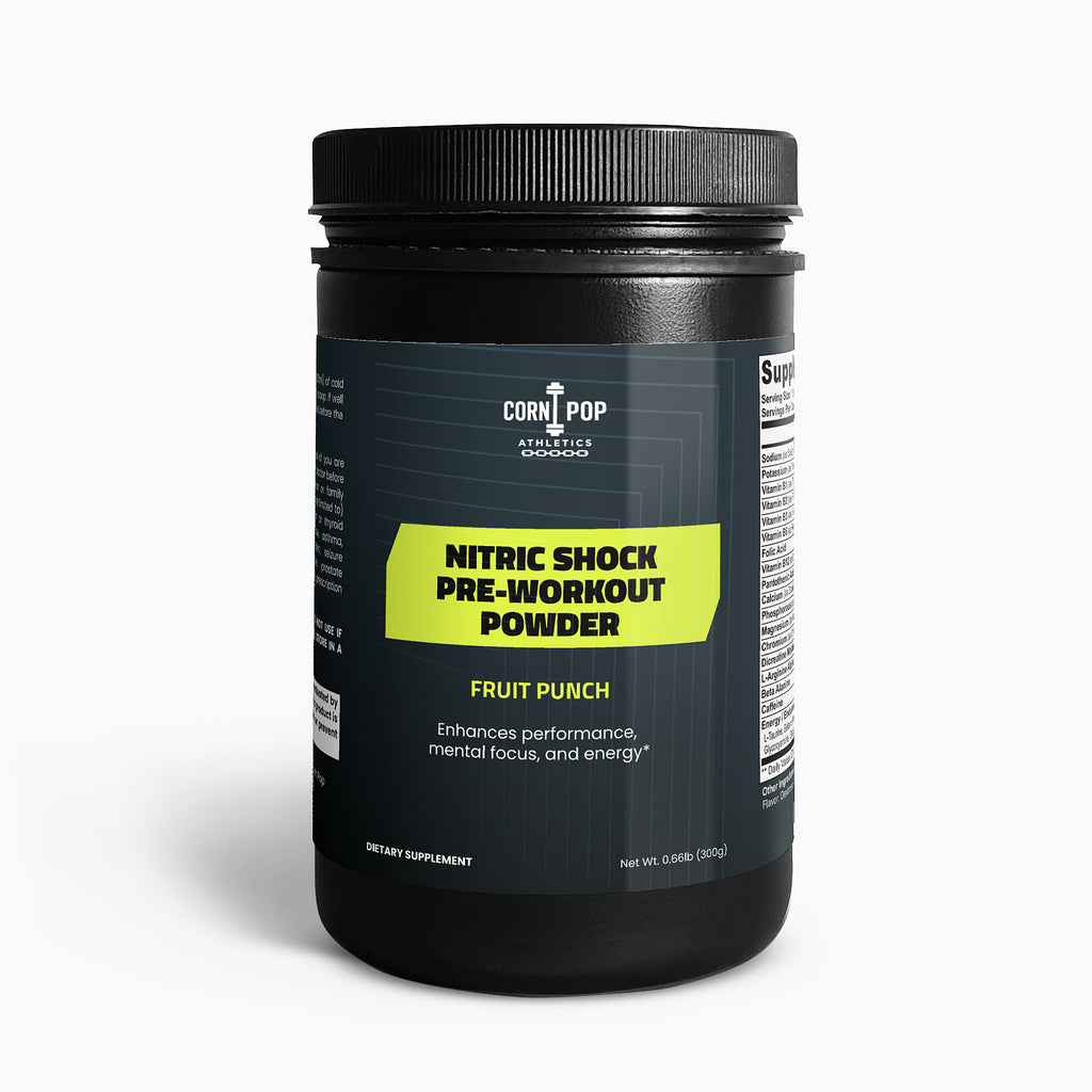 Nitric Shock Pre-Workout Powder (Fruit Punch)