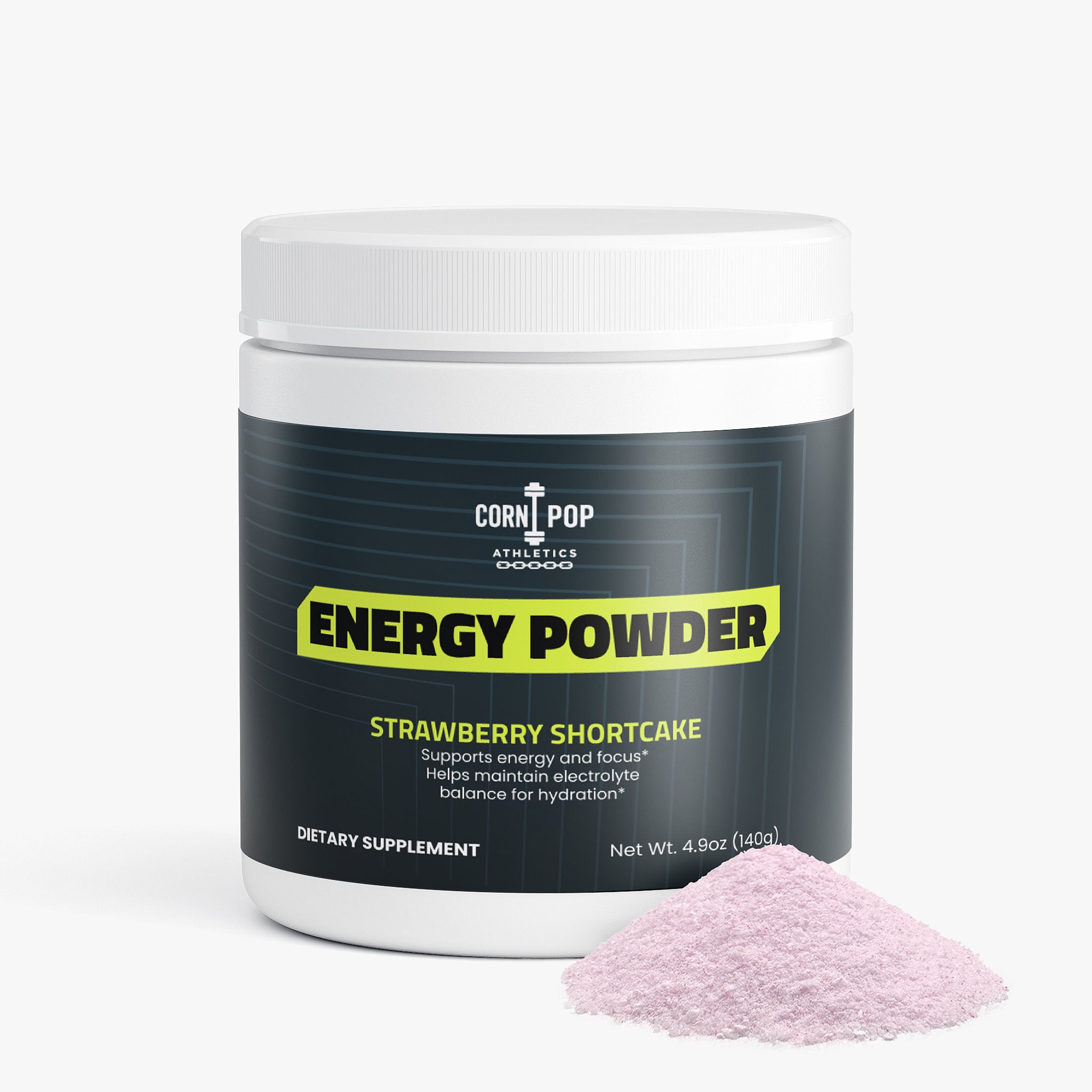 Energy Powder (Strawberry Shortcake)